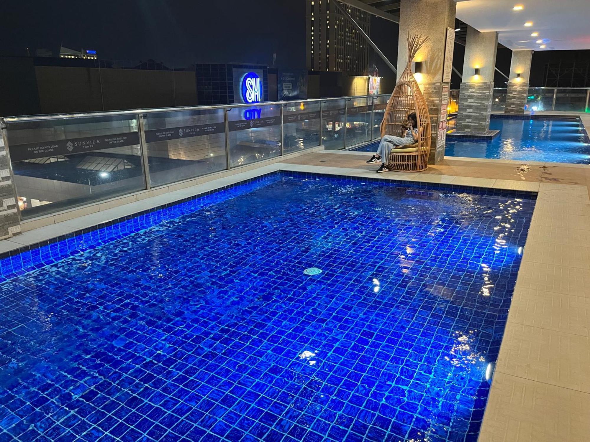Aesthetic Functional Minimalist Space Sunvida Tower Sv1716 Cebu Stadt Exterior foto